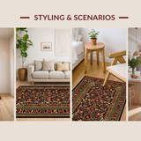Luxurious Warm Toned Symmetrical Layout(Red)
