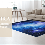 Starry Ombre Shag Texture(Blue)