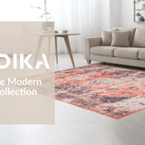 Artful Traditional Tiled Composition(Red)