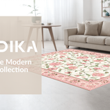 Whimsical Colorful Blossom Design(Beige)