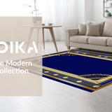 Chic Symmetrical Navy Composition(Blue)