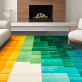 Artful Modern Curvilinear Design(Red)