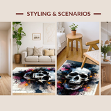 Artful Grey and Black Motif(Black)