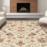 Lush Tropical Leaf Design(Beige)