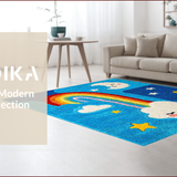 Whimsical Earth Toned Nursery Playroom(Blue)