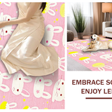 Charming Pastel Bunny Motif(Pink)