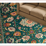 Textured Vintage Floral Elegance(Blue)