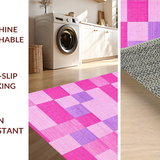 Chic Pink Checker Aesthetic(Pink)