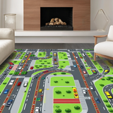 Modern Grey Townscape Play(Green)
