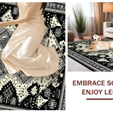 Contemporary Symmetrical Lattice Artwork(Black)
