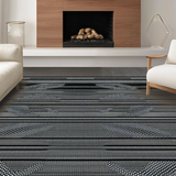 Minimalist Abstract Diamond Scheme(Black)