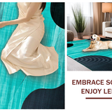 Artful Minimalist Abstract Style(Blue)