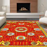 Stylish Colorful Spiral Arrangement(Red)
