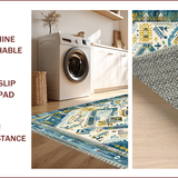 Chic Abstract Cream Aesthetic(Blue)