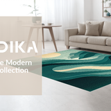 Modern Abstract Linear Artwork(Green)