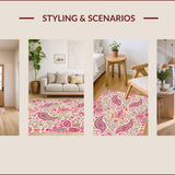Abstract Modern Entryway Area(Beige)