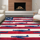 Elegant Distressed Aviation(Red)