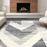 Contemporary Minimalist Herringbone Texture(Gray)