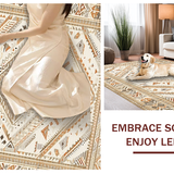 Striking Transitional Circular Design(Beige)
