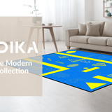 Vibrant Multicolor Alphabetical Arrangement(Blue)