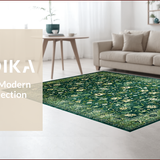 Elegant Moss Tone Botanical Design(Green)