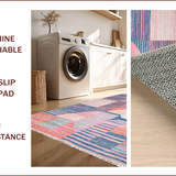 Colorful Modern Textured Motif(Pink)