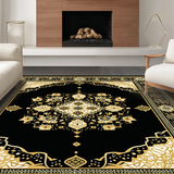 Minimalist Monochrome Floral Design(Black)