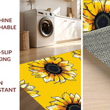 Chic Sunflower Patterned Decor(Yellow)
