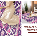 Artful Pink and Gold Design Fusion(Purple)