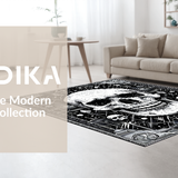 Chic Spooky Patterned Accent(Black)