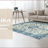 Pastel Distressed Medallion(White)