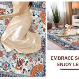 Sophisticated Abstract Floral Fusion(Gray)