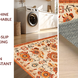 Sophisticated Multicolor Curved Design(Beige)