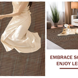 Artful Rustic Cow Accent(Brown)