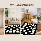 Charming Rustic Cat Silhouettes(Black)