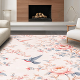 Whimsical Petal and Avian Fusion(Beige)