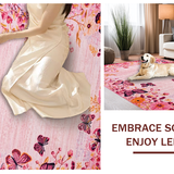 Serene Watercolor Butterfly Theme(Pink)