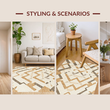 Sophisticated Braided Geometric Look(Beige)