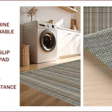 Modern Abstract Non Slip Area(Beige)