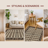 Sophisticated Rustic Charm with Deer Motif(Beige)