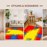Dynamic Colorful Abstract Expression(Red)