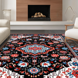 Whimsical Colorful Petal Display(Black)