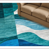 Contemporary Minimalist Geometric Aesthetic(Blue)