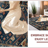 Distressed Earth Tone Elegance(Blue)