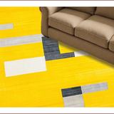 Contemporary Yellow Boxed Design(Yellow)