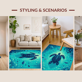Charming Marine Life Visuals(Blue)