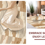 Artful Neutral Abstract Composition(Beige)