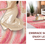 Modern Distressed Geometric Shapes(Pink)