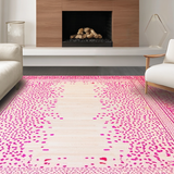 Minimalist Pink Leopard Graphic Style(Pink)