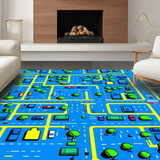 Brightly Colored Learning Landscape(Blue)
